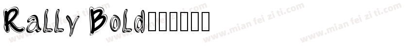 Rally Bold字体转换